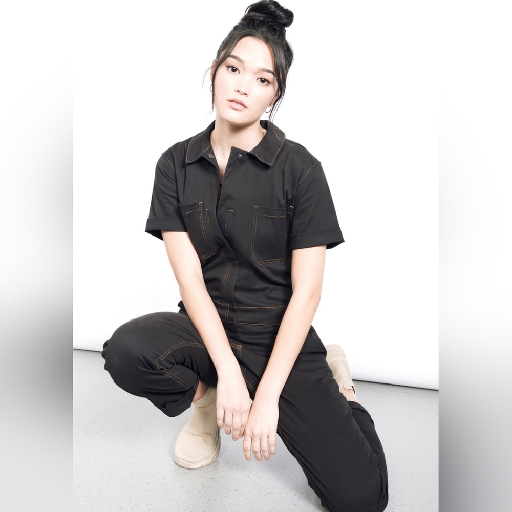 Wildfang THE ESSENTIAL COVERALL Short Sleeve